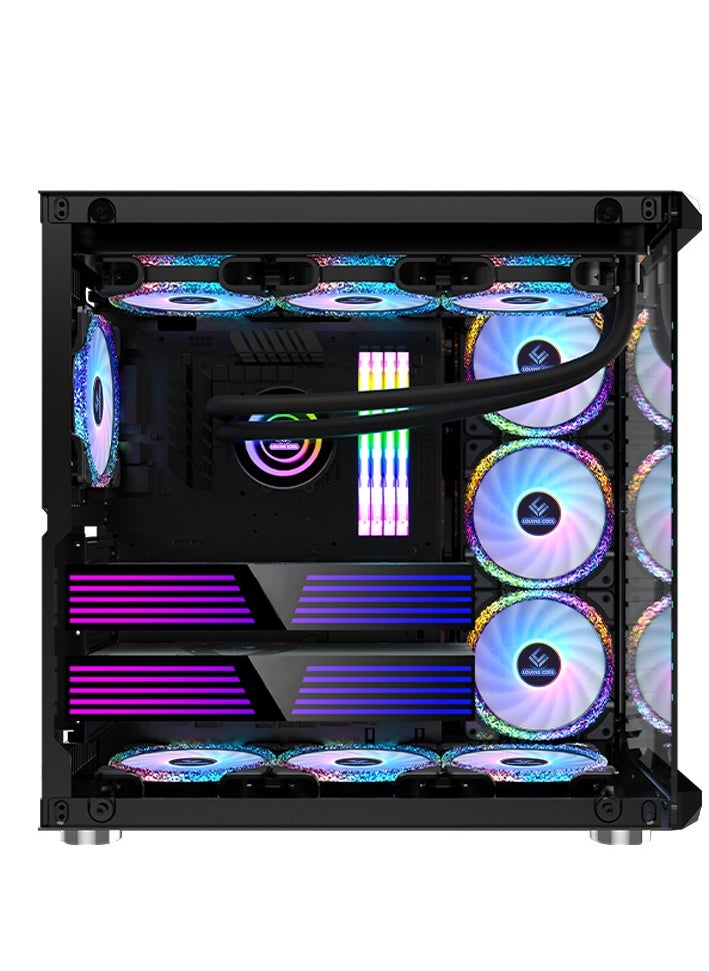 Optimus Gaming PC, Intel Core i7-12700F, RTX 4070,16GB RAM, 1TB SSD, Window 11 Pro, TRUENORT RGB Black Case