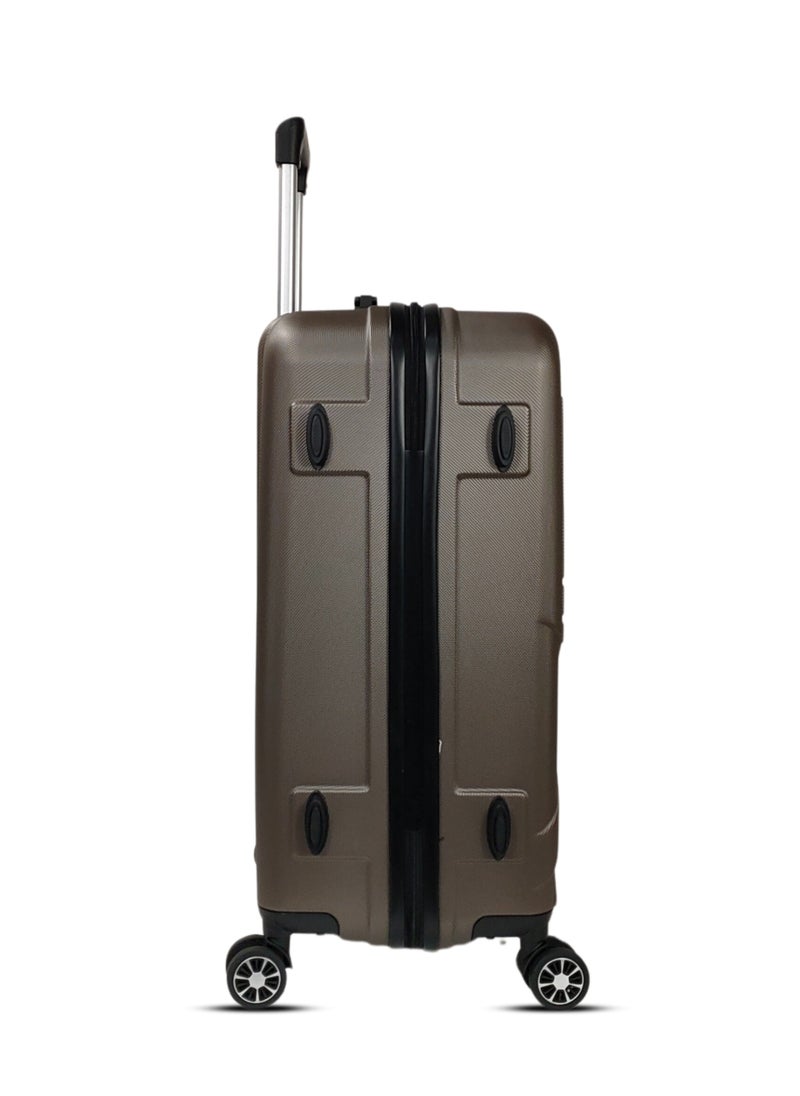 ROBUST ABS HARD TROLLEY 24 inch BROWN