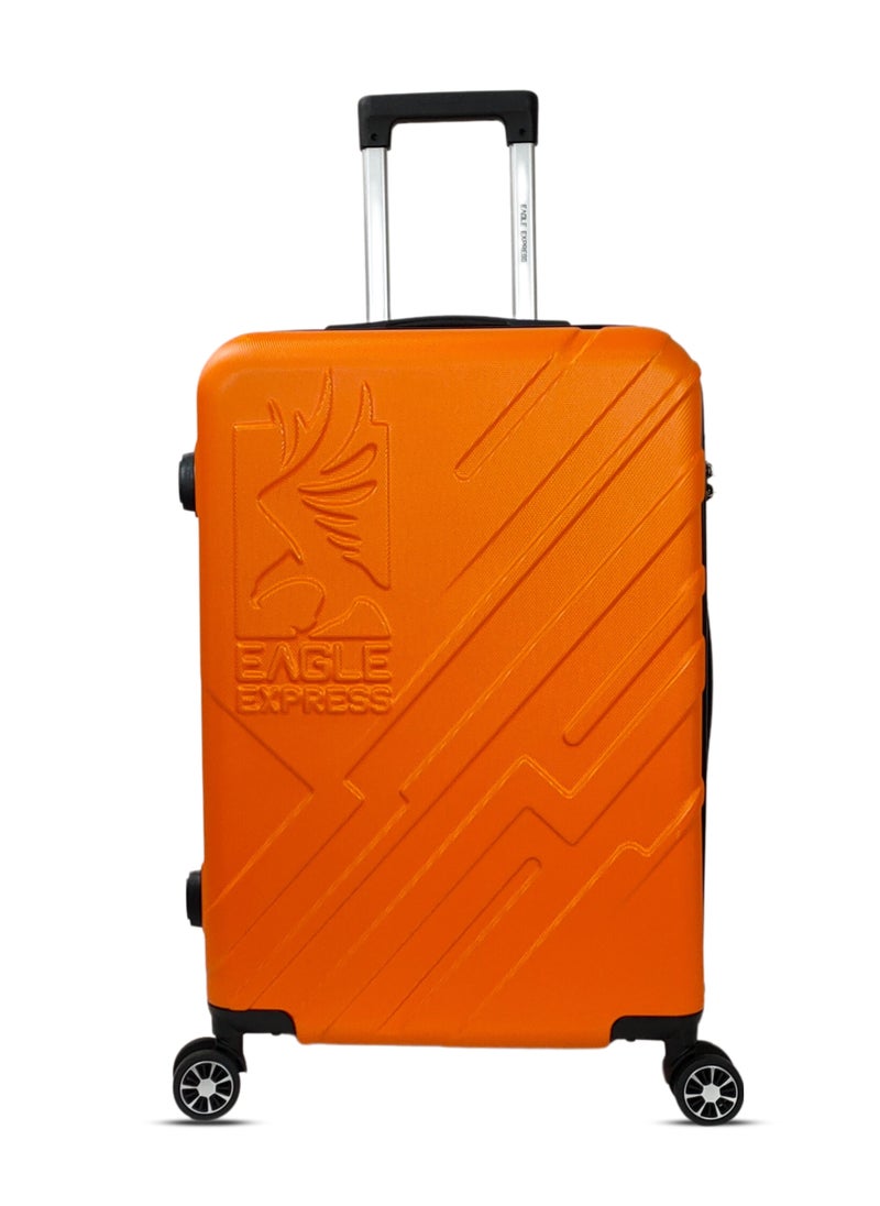 ROBUST ABS HARD TROLLEY 24 inch ORANGE