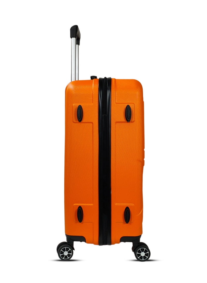 ROBUST ABS HARD TROLLEY 24 inch ORANGE