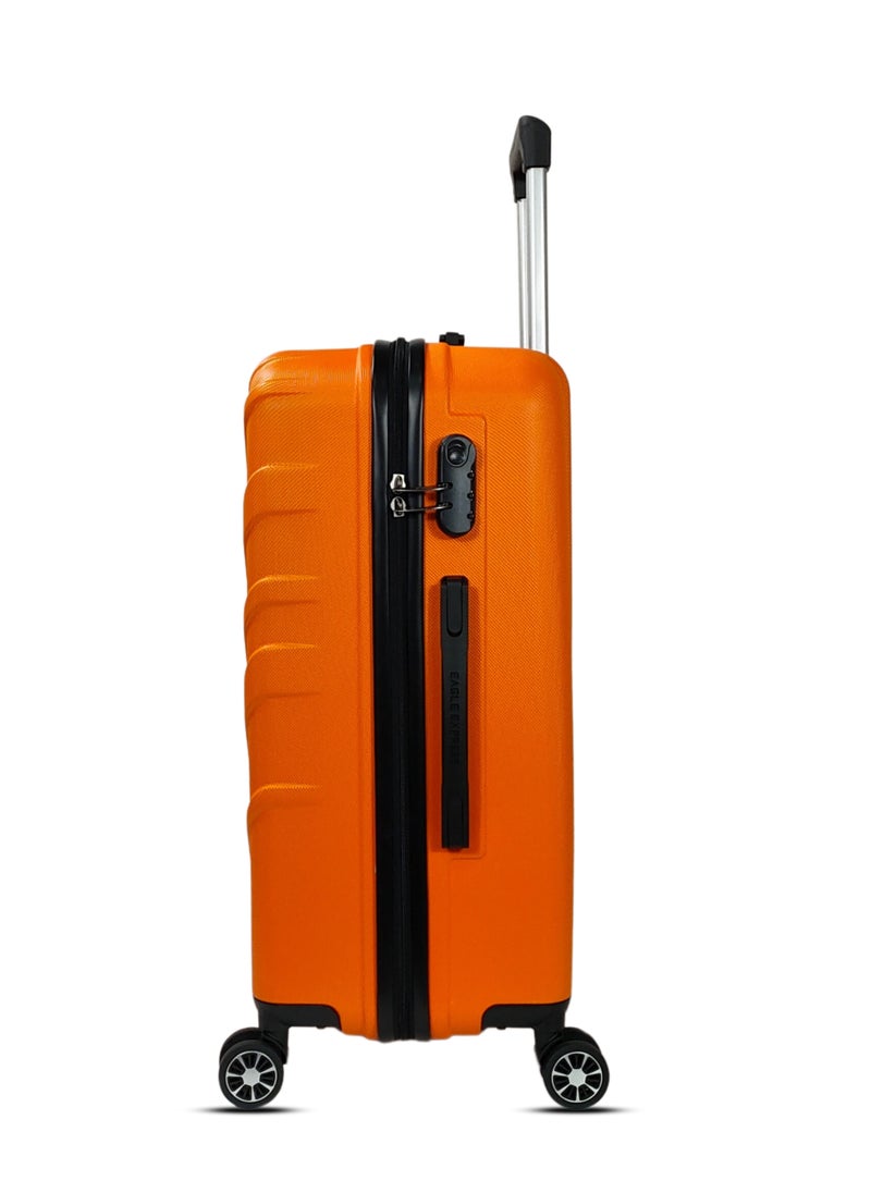 ROBUST ABS HARD TROLLEY 24 inch ORANGE