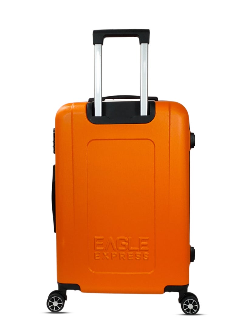 ROBUST ABS HARD TROLLEY 24 inch ORANGE