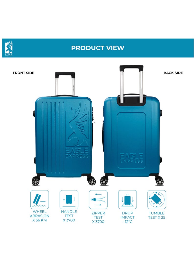 SUPERIOR ABS HARD TROLLEY 20 inch BLUE