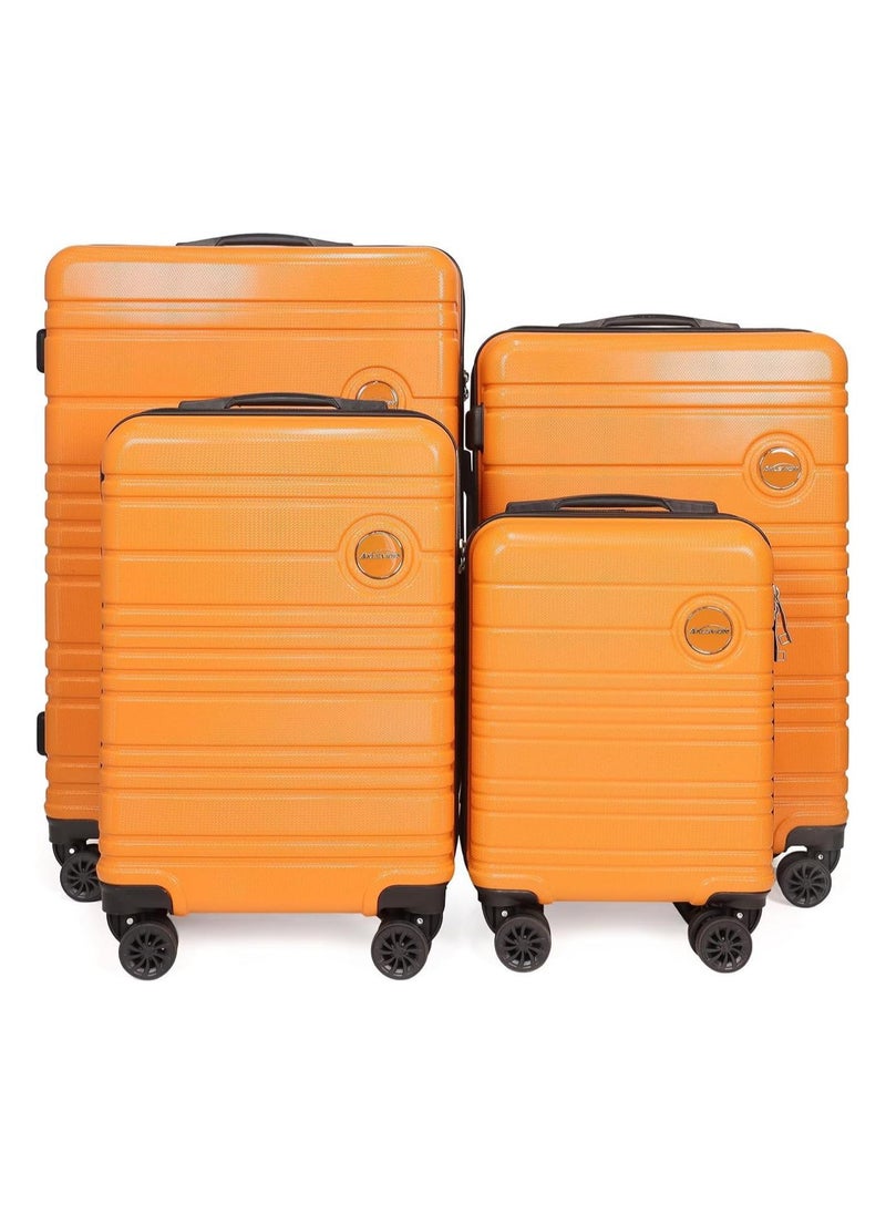 Luggage 4 Piece set Large Travel Luggage Hard Shell Suitcase Sets, TSA Locks luggage Sets with Spinner Wheels 16