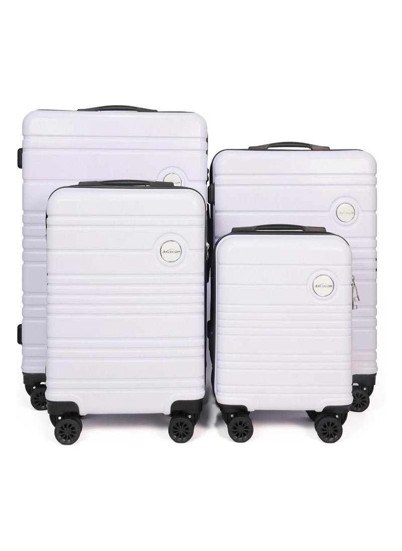 Luggage 4 Piece set Large Travel Luggage Hard Shell Suitcase Sets, TSA Locks luggage Sets with Spinner Wheels 16