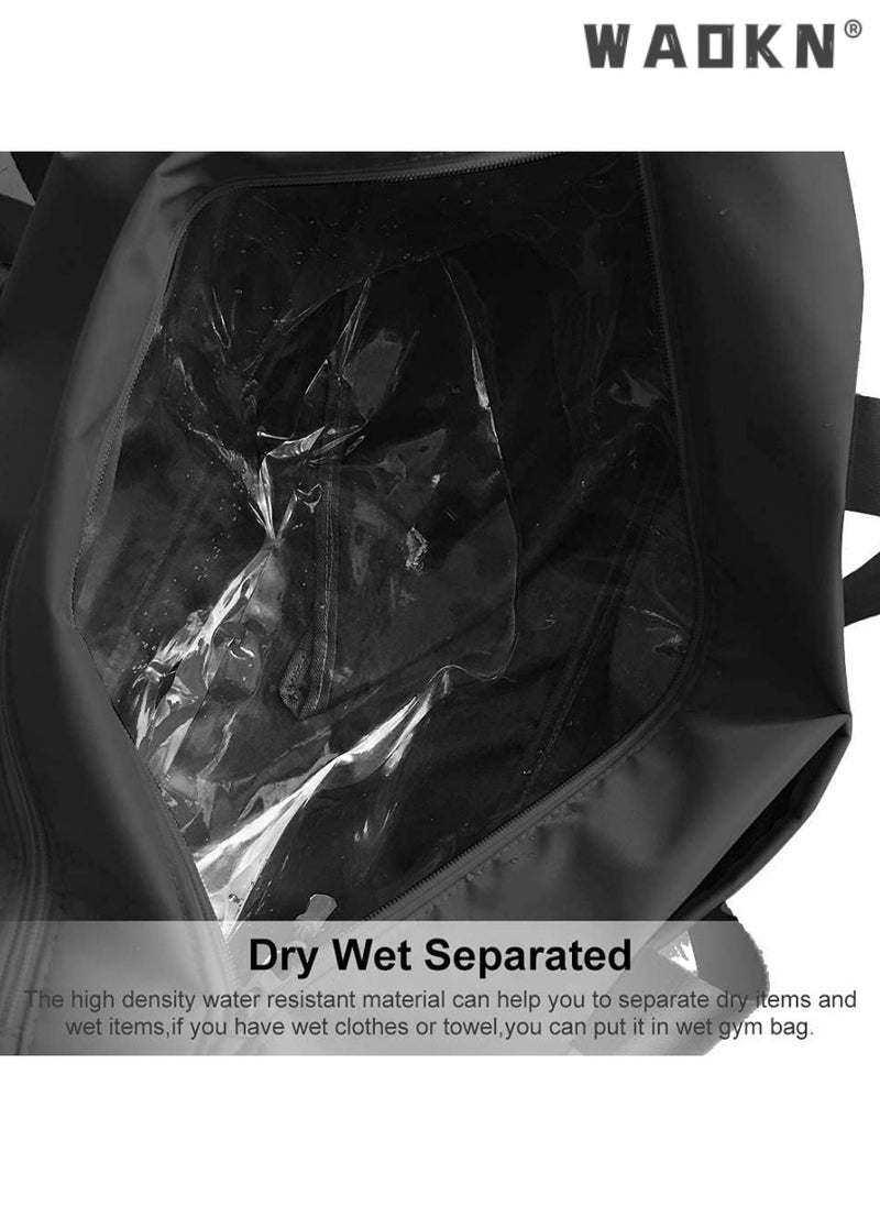 Men and Women Gym Shoes Compartment Sports Bag: A Spacious, Durable, and Stylish Option for All Your Athletic Needs – Perfect for Carrying Shoes, Clothes, and Accessories