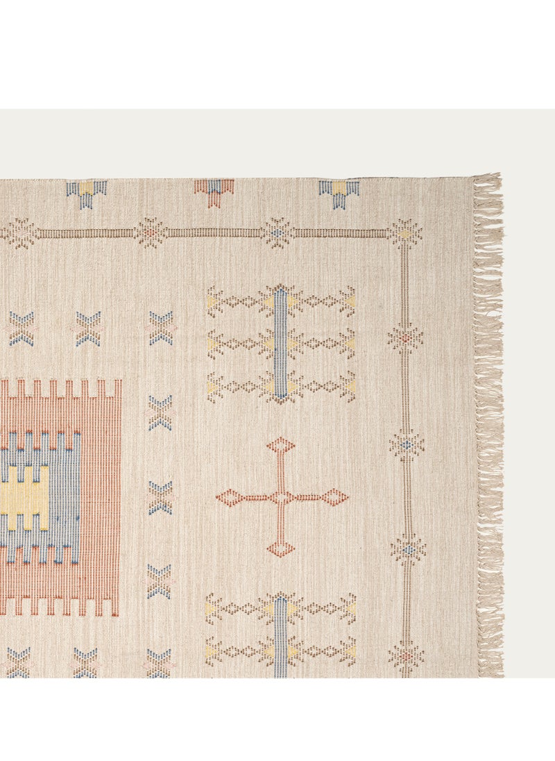 JAIPUR COTTON RUG 80X150 CM CREAM