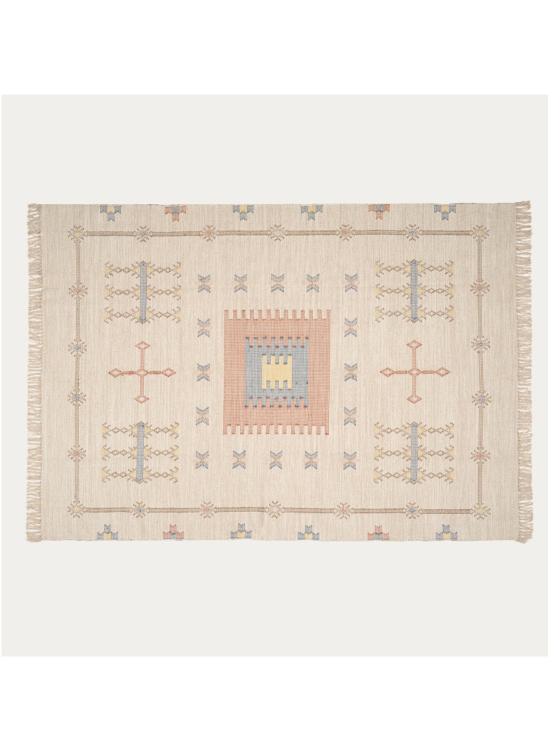 JAIPUR COTTON RUG 80X150 CM CREAM