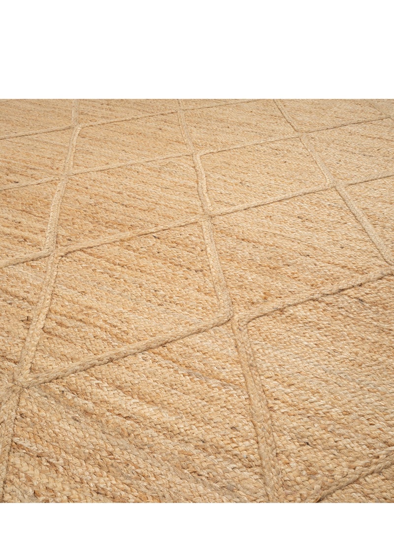 JAIPUR 100% JUTE RUG 80X150 CM BEIGE