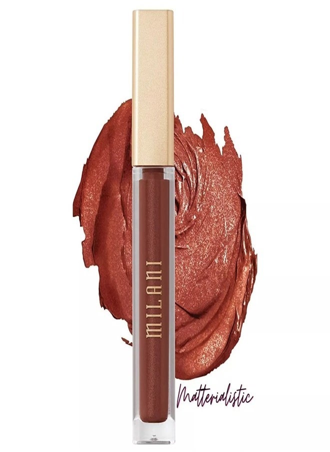 Milani Amore Matte Lip Crème, Shade 2 Matterialistic, 6g - Long-Lasting, Full Coverage Matte Liquid Lipstick