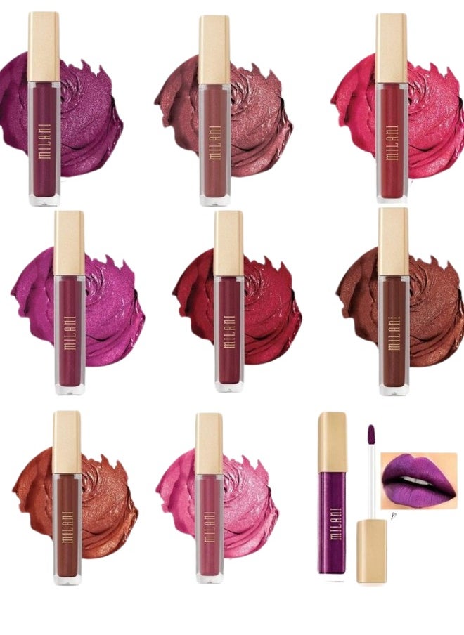 Milani Amore Matte Lip Crème, Shade 2 Matterialistic, 6g - Long-Lasting, Full Coverage Matte Liquid Lipstick