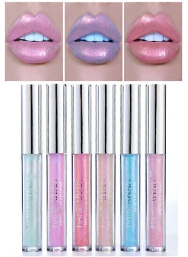 Milani Stellar Lights Holographic Lip Gloss #02 Iridescent Blue – High-Shine, Multi-Dimensional Finish | Lightweight, Non-Sticky Formula | 6ml