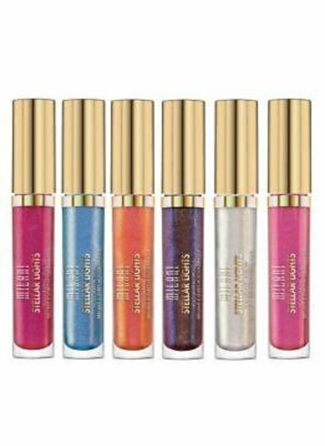 Milani Stellar Lights Holographic Lip Gloss #03 Luminous Peach – High-Shine, Multi-Dimensional Finish | Lightweight, Non-Sticky Formula | 6ml