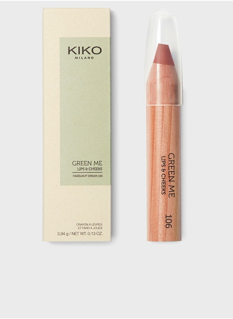 Green Me Lips & Cheecks 106