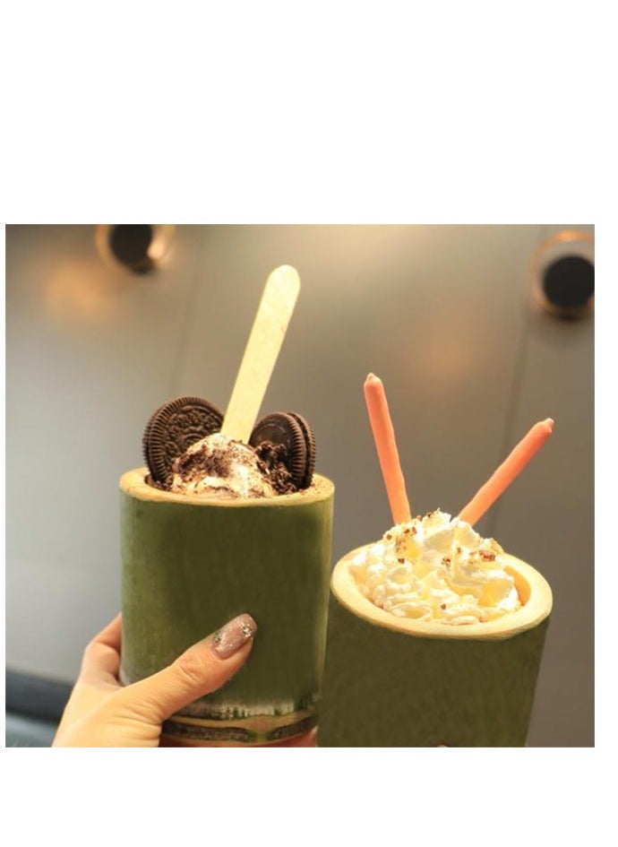 Bamboo tube cups
