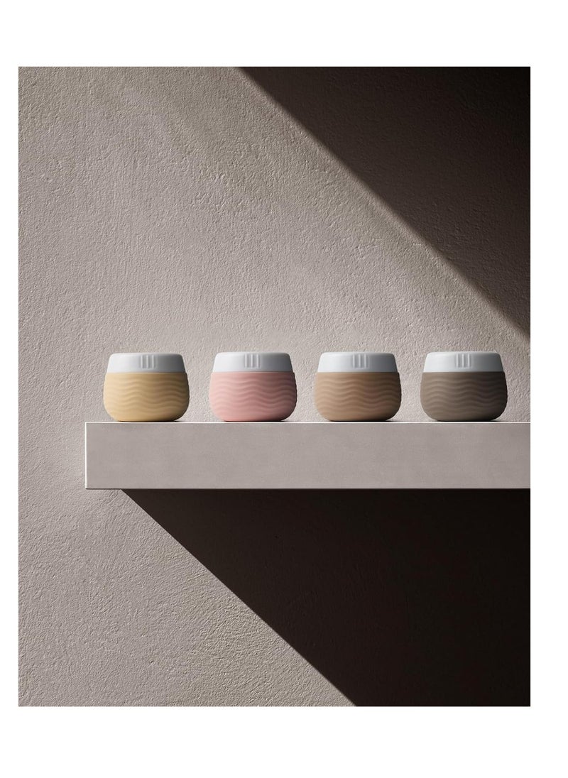 Yinke Travel Containers for Toiletries, Silicone Cream Jars, TSA Approved Travel Size Containers, Leak-proof Travel Essentials/Accessories with Lid for Cosmetic Face Body Cream(4 Pack)