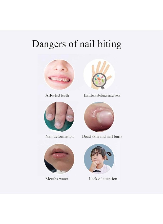 Stop Nail Biting Water, Bitter Nail Water Helps Correct Nail Biting Behavior, Safty Thumb Sucking Stop for Kids Children