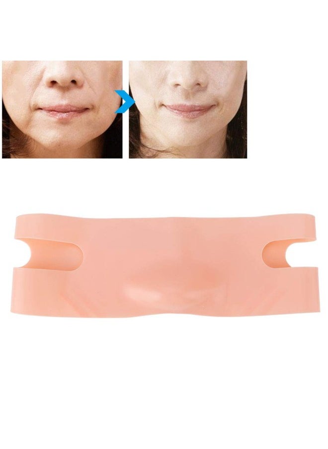 V Shaped Slimming Face Mask, Pain Free Facial Slimming Lifting Strap Thin-Face Bandages V-Face Lifting Double Chin Reduce Belts for Women