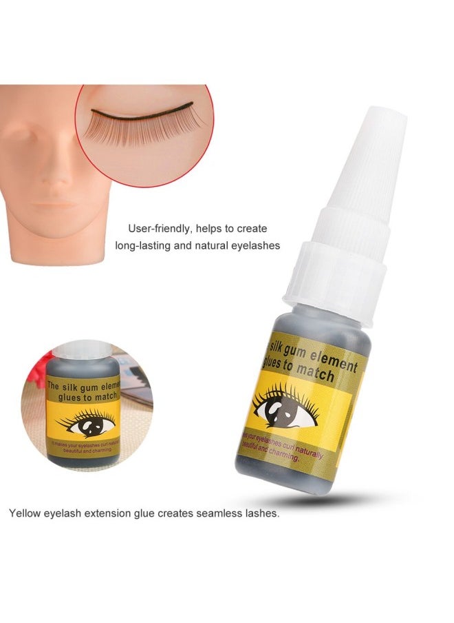False Eyelashes Glue, Model Head Eyelash Extension Adhesive with Slight Smell