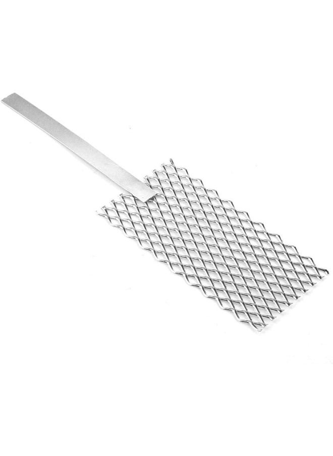 Platinized Titanium Mesh Jewelry Making Plating Tool with Handle, Titanium Mesh Platinized Anode Rhodium Palladium Jewelry Plating Plater Jeweler Tool Parts(B)