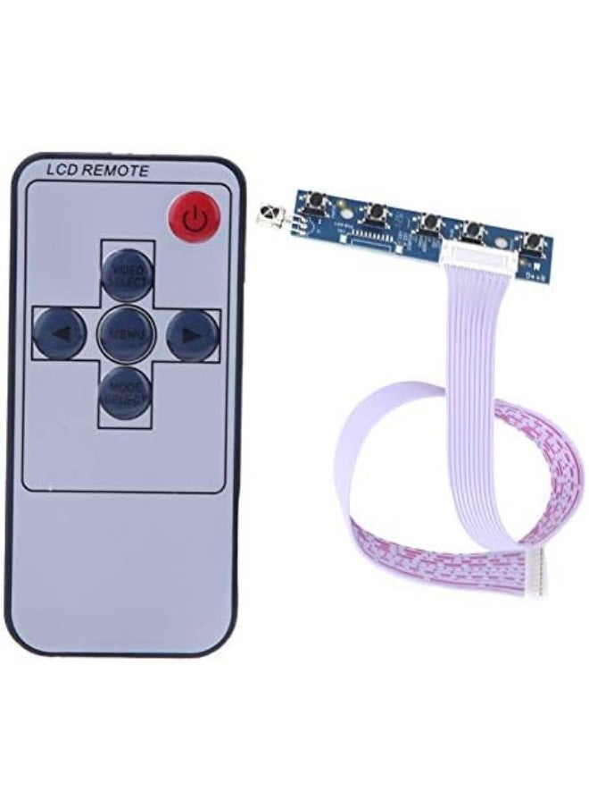 REALM-ARK LCD Displays,7 inch LCD Driver Board 1024 x 600 HDMI TFT Module LCD Display Module LCD Controller Board Kit Mini LCD Controller LCD Displays for Raspberry Pi 3/2