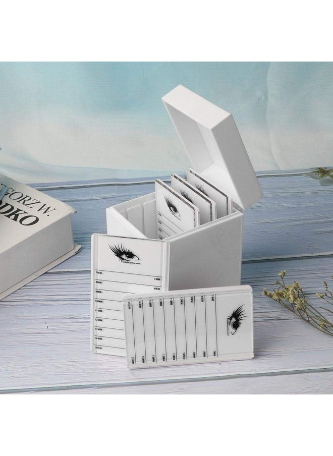 10 Layers Eyelash Extension Storage Box Makeup Cosmetic Eye Lashes Case Organizer, False Eyelash Display Holder Case Makeup Organizer