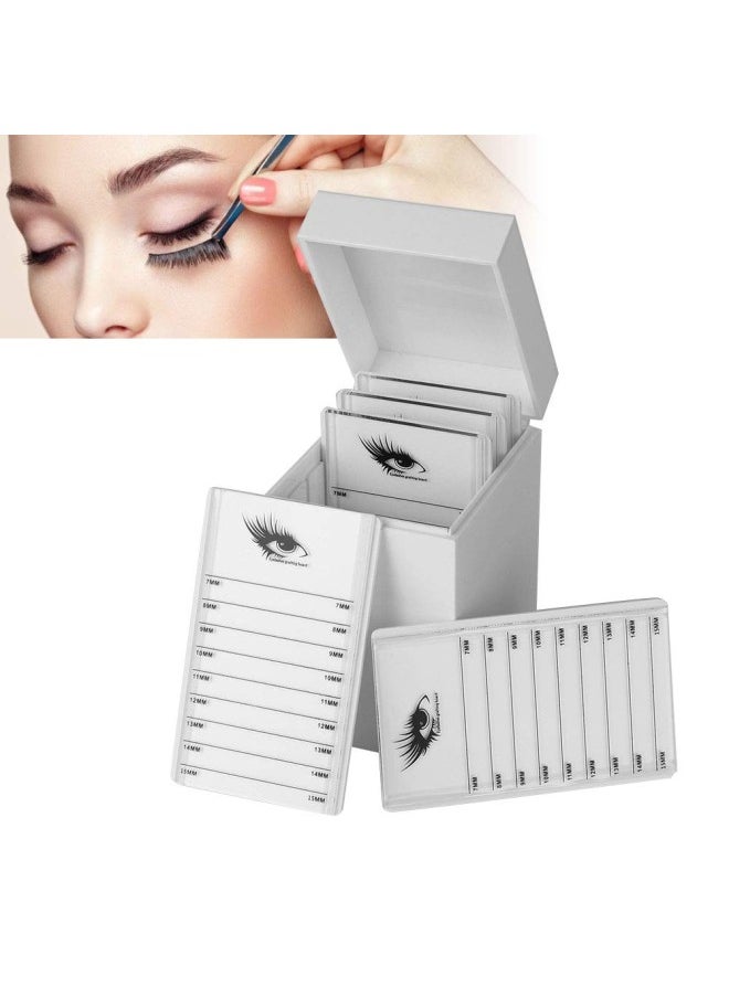10 Layers Eyelash Extension Storage Box Makeup Cosmetic Eye Lashes Case Organizer, False Eyelash Display Holder Case Makeup Organizer