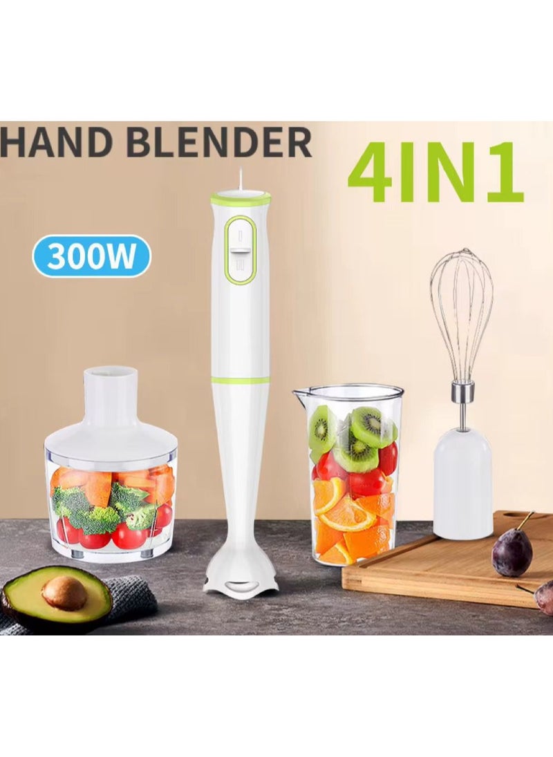 4 in 1 Hand Blender/Mixer Grinder Blender/Manual Blender/Juicer Blender/Small Blender/Blender for Fruits, Coffee, Shakes/Smoothie Blender for Home, Office, Camping