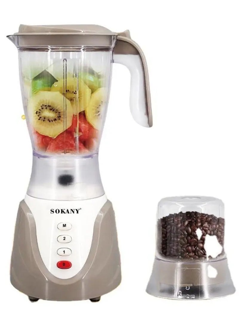 Sokany Blender & Grinder 1.5 Liters 600 Watts SK-158