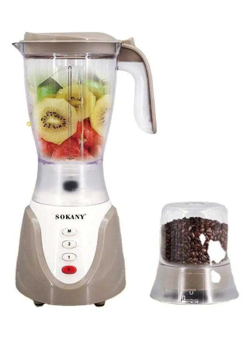 Sokany Blender & Grinder 1.5 Liters 600 Watts SK-158