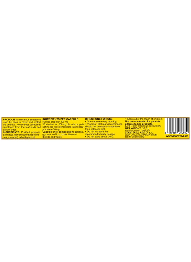 Marnys Propolis with Echinacea 1000 mg - 30 Caps