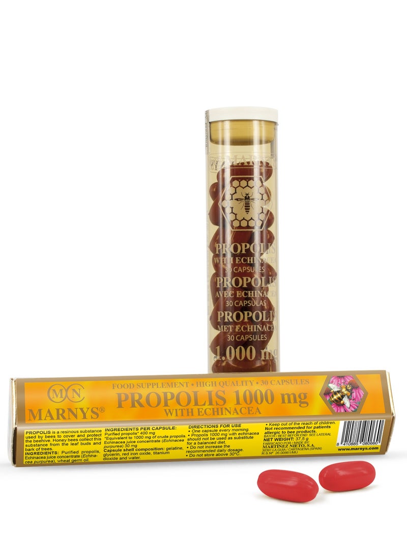 Marnys Propolis with Echinacea 1000 mg - 30 Caps