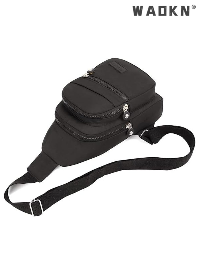 Small And Stylish Multifunctional Adjustable Shoulder Strap For Men and Women Multifunctional Crossbody Bag Chest Shoulder Bag Suitable For Hiking And Work Occasions