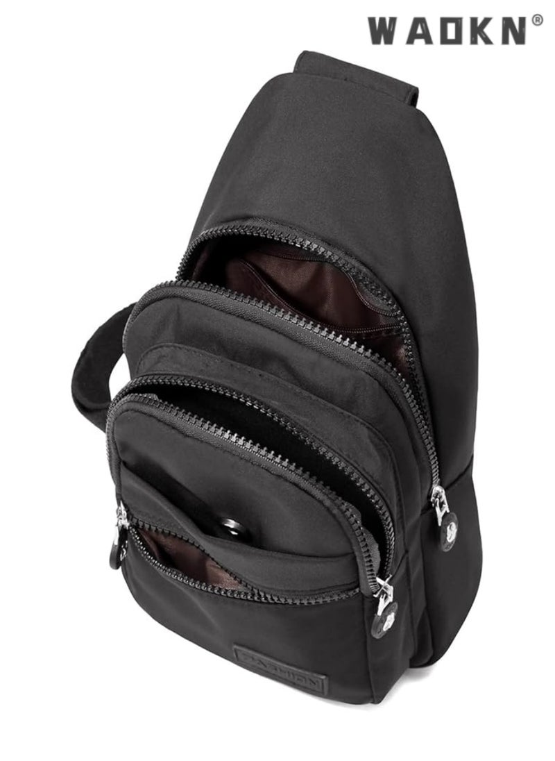 Small And Stylish Multifunctional Adjustable Shoulder Strap For Men and Women Multifunctional Crossbody Bag Chest Shoulder Bag Suitable For Hiking And Work Occasions