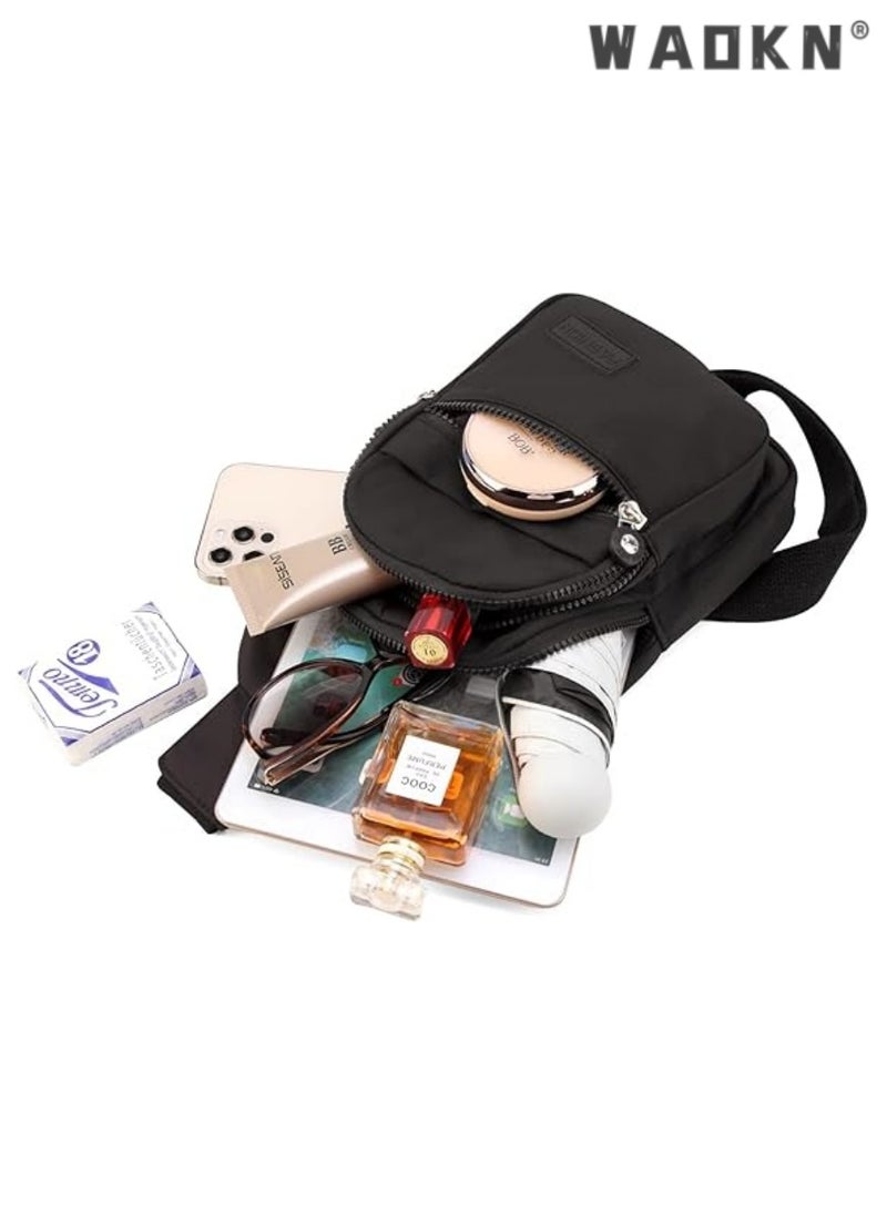 Small And Stylish Multifunctional Adjustable Shoulder Strap For Men and Women Multifunctional Crossbody Bag Chest Shoulder Bag Suitable For Hiking And Work Occasions