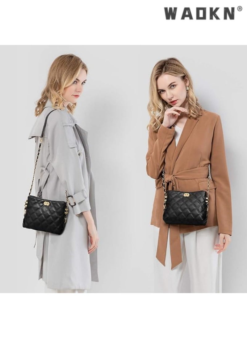 Chic & Lightweight Women's Crossbody Bags, Stylish Leather Purses, Elegant Shoulder Handbags Perfect for Everyday Use and Special Occasions
