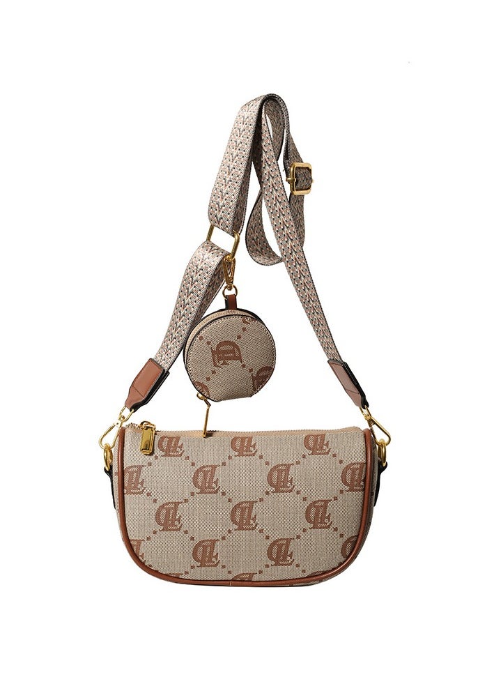 New Fashionable And Minimalist Hand-held Single-shoulder And Crossbody Bag
