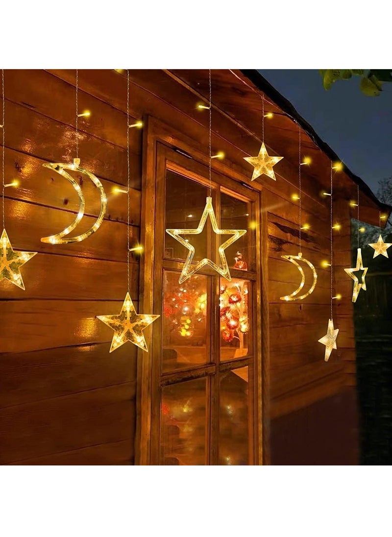 Ramadan Decorations For Home , Ramadan Lights Star and Moon String Lights 138