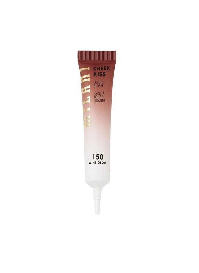 Milani Liquid Cheek Blush #150 Wine Glow - 11ml | Lightweight, Buildable, Long-Lasting Formula | Perfect for Natural or Bold Looks