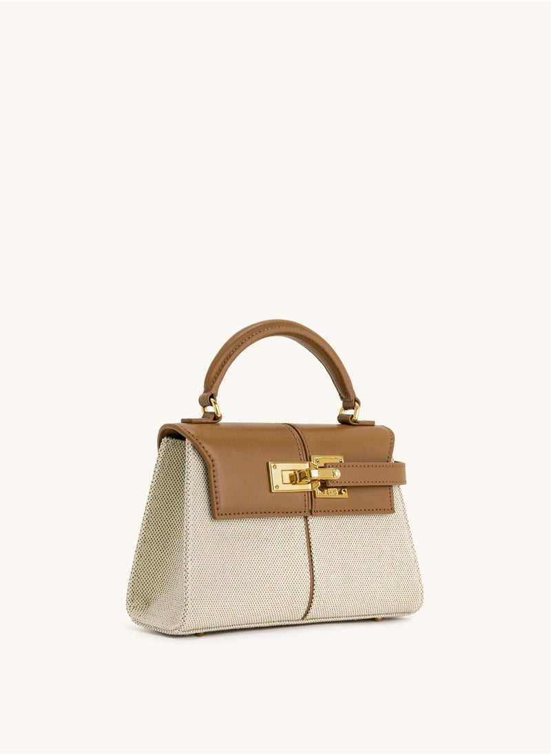 PEI Elise Tote - Brown Canvas