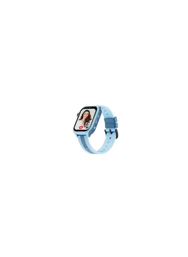 Roadcast Kids 4G Smart Watch with GPS Tracking, SOS Button, 2-Way Video & Voice Communication | Real time Tracking & Water-Resistant | Parent App Control, Perfect for Kids Safety & Fun (Blue)