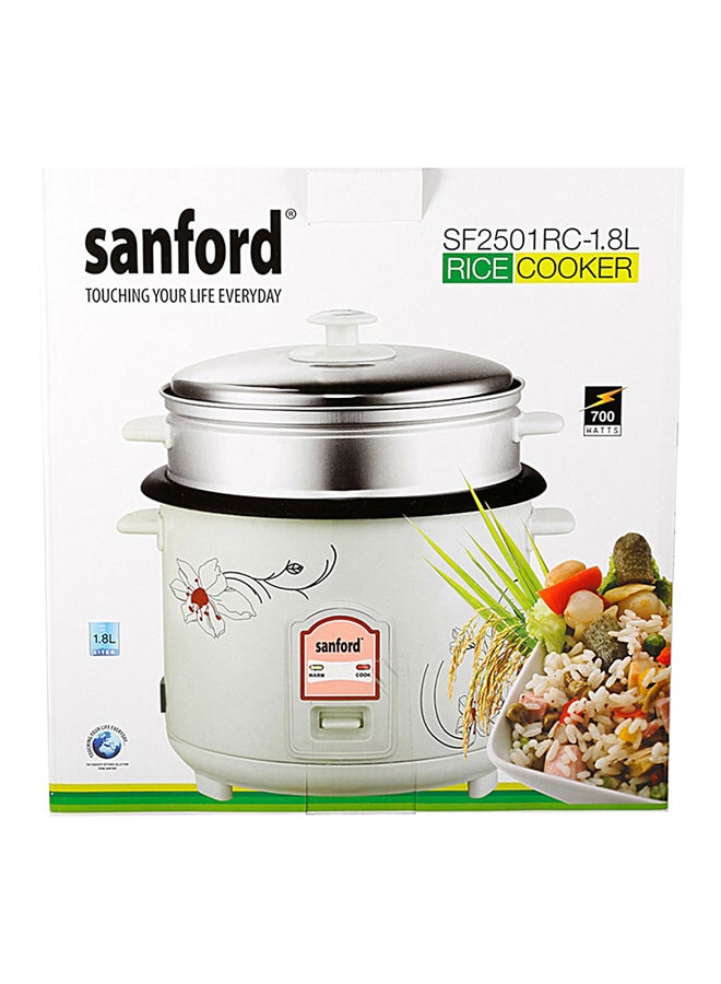 Rice Cooker 1.8L 1.8 L 700.0 W SF2501RC BS White/Grey