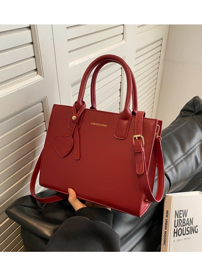 New Fashionable And Minimalist Hand-held Single-shoulder And Crossbody Bag