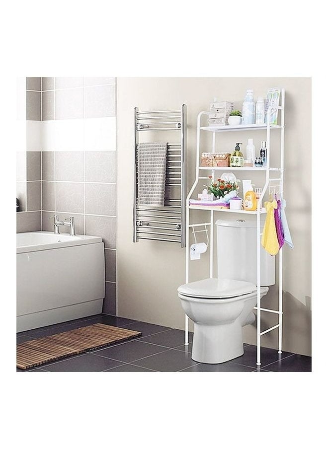 Bathroom Floor-standing Vertical Toilet Rack Without Punching Combination