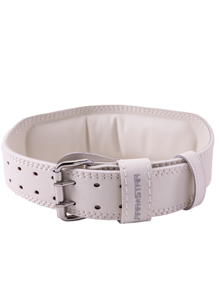 LS0828 Cowhide Embroidered Weight Lifting Belt