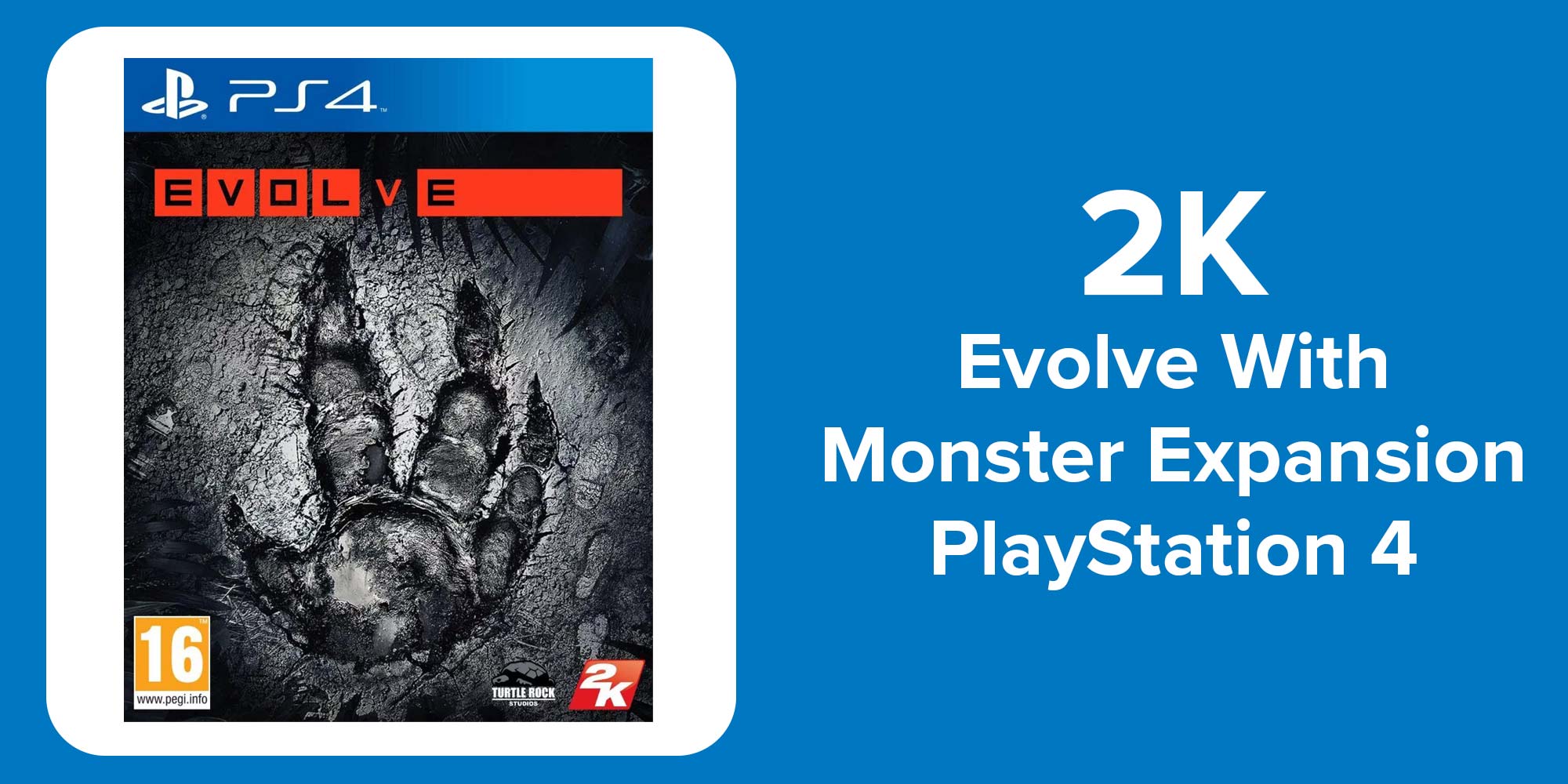 Evolve With Monster Expansion - Action & Shooter - PlayStation 4 (PS4)