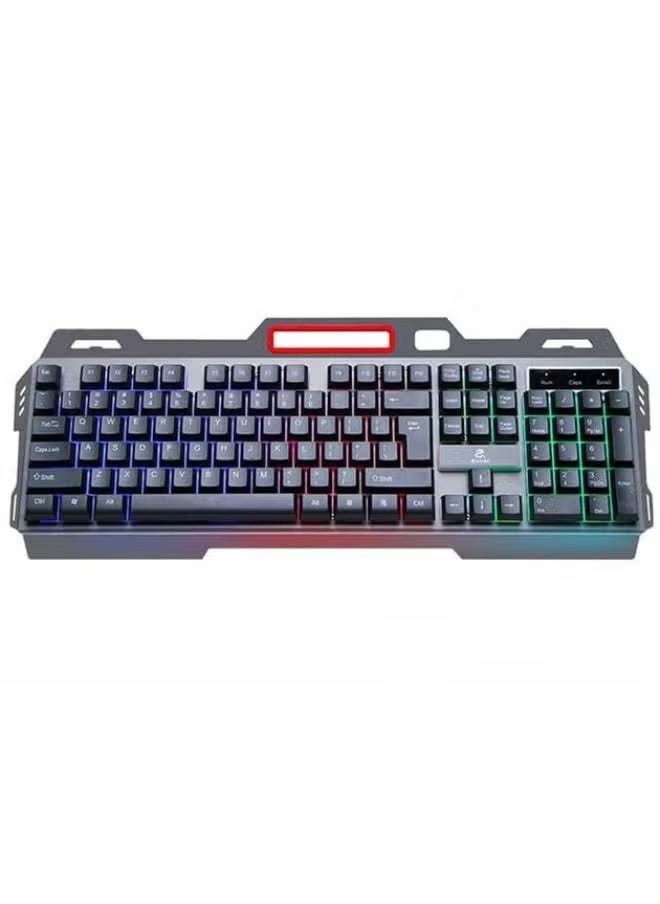 Mechanical Feel Keyboard and Optical Gaming Mouse Set – High-Performance Mechanical Keyboard Bundle with Responsive Keys & Precision Gaming Mouse – Ideal for Gaming, Work, and Productivity