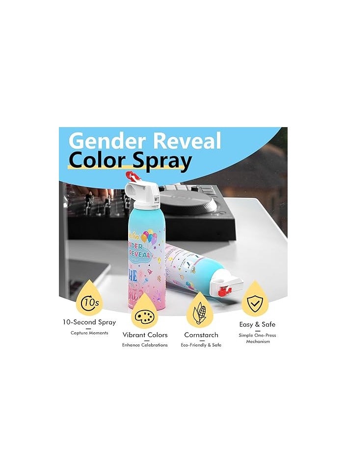 Previvo Gender Reveal Fire Extinguisher Set - Blue Smoke