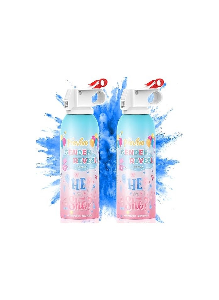 Previvo Gender Reveal Fire Extinguisher Set - Blue Smoke