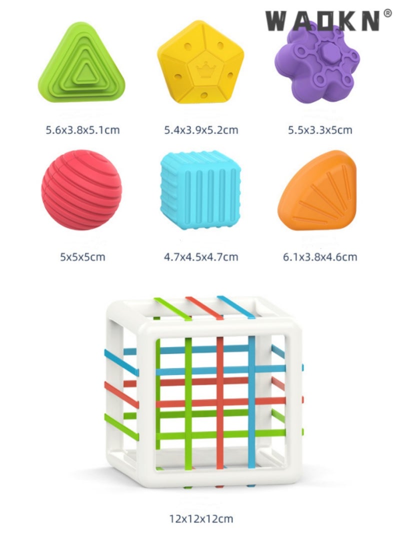 Baby Shape Sorter Toys for 6 Months Plus, 1st Birthday Gifts for Baby Boys Girls, Baby Sensory Toys for 12 Months, Montessori Toddler Toys for Baby age 1-2